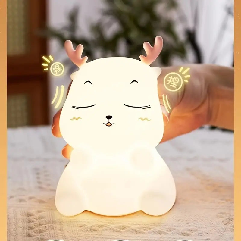 Silicone Deer Night Light