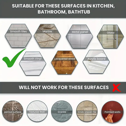 Suction-Cup Bathroom Handle