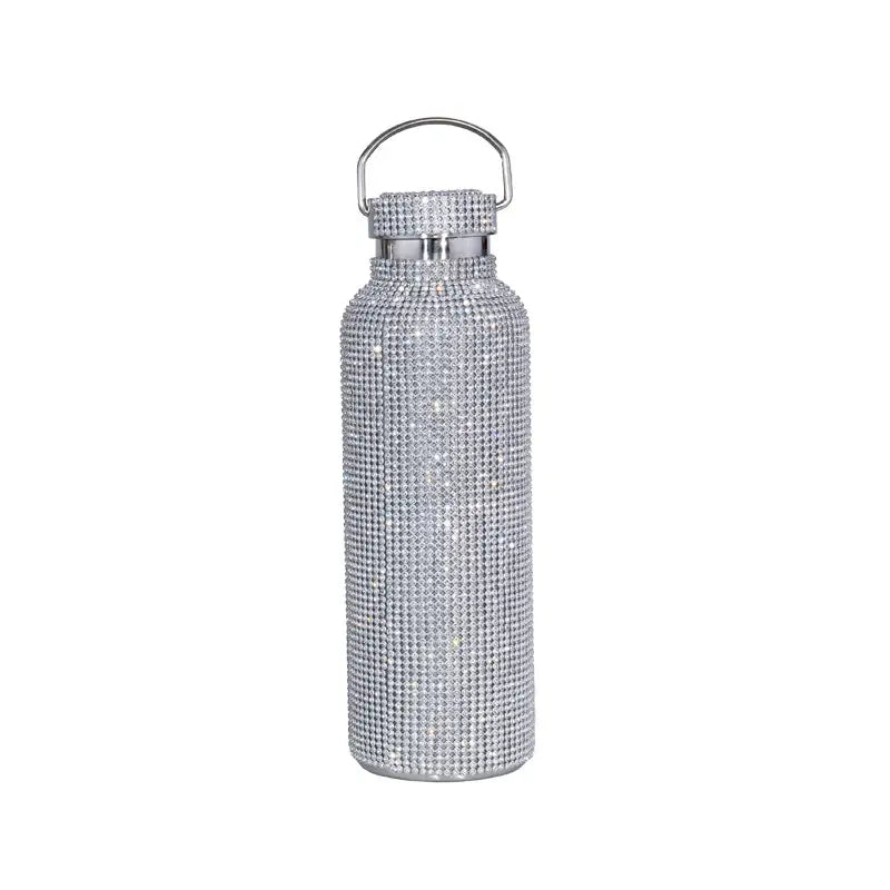 Rhinestone Stainless Steel Thermal Bottle
