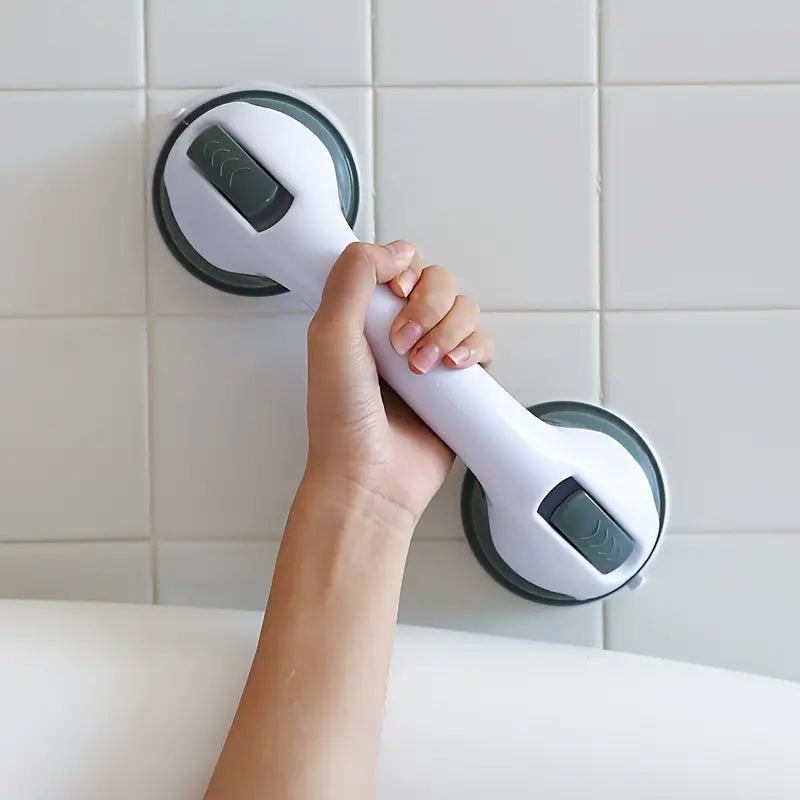 Suction-Cup Bathroom Handle
