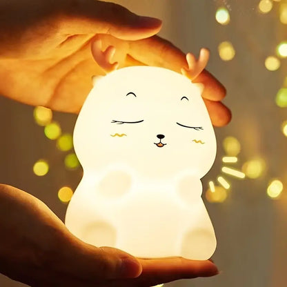 Silicone Deer Night Light