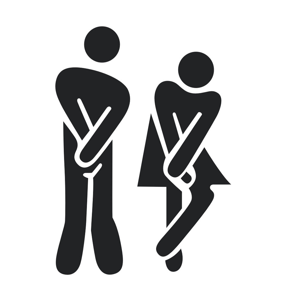 Bathroom Door Sign Sticker