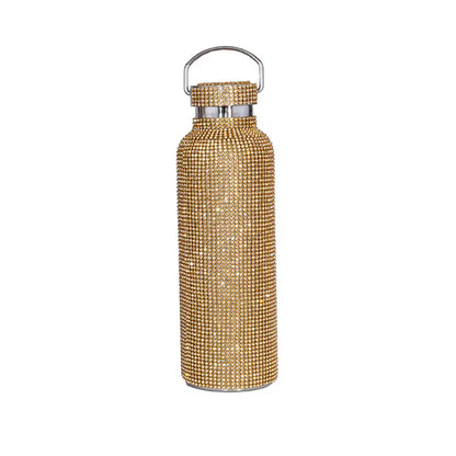 Rhinestone Stainless Steel Thermal Bottle