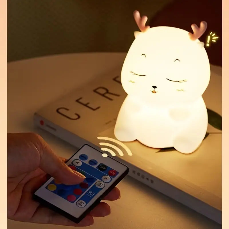 Silicone Deer Night Light