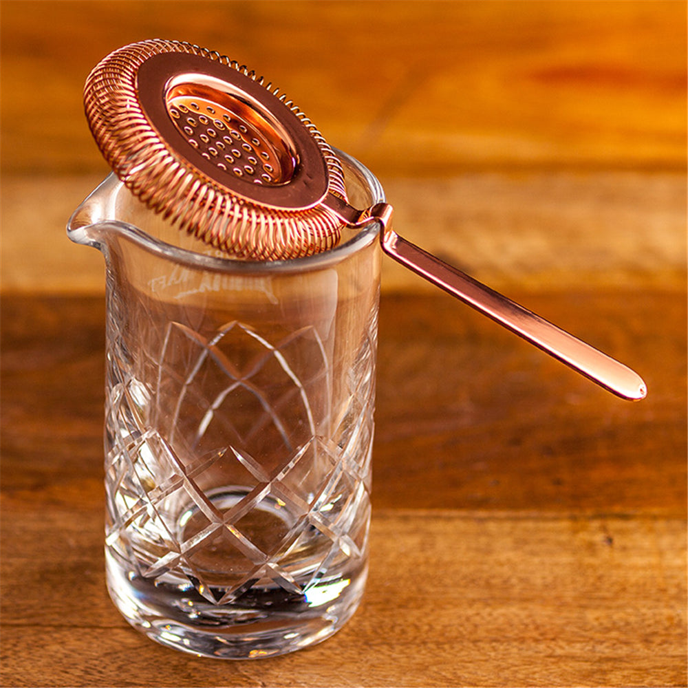 Stainless Steel Cocktail Strainer with Spring