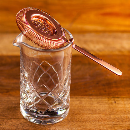 Stainless Steel Cocktail Strainer with Spring