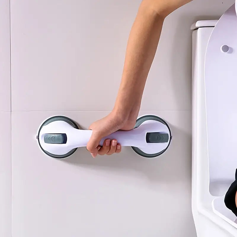 Suction-Cup Bathroom Handle