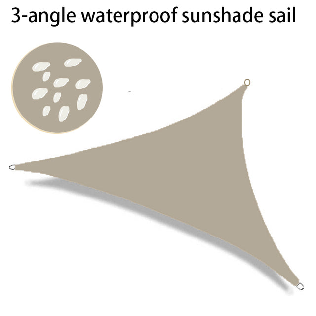 Waterproof Outdoor Sun Shade Sail for Garden and Terrace